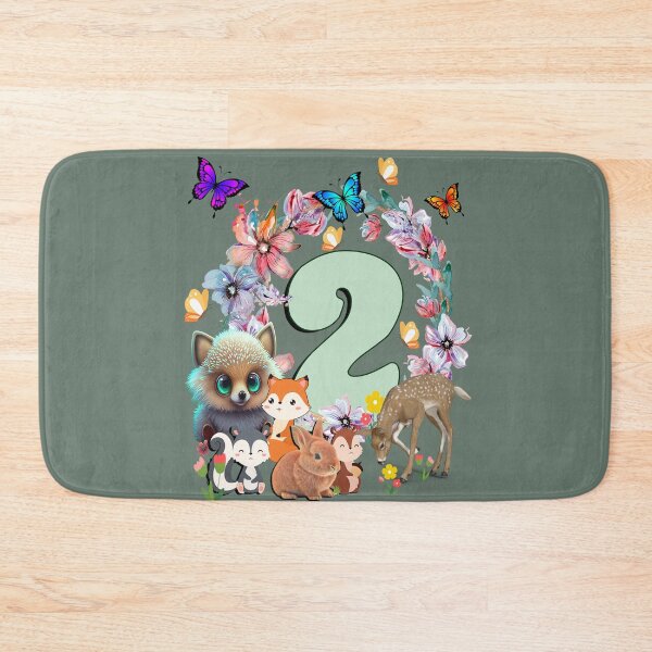 Item preview, Birthday 2 Year Old Woodland Animals Birthday Gift designed and sold by Cute & Sassy Custom Gifting Boutiques.
