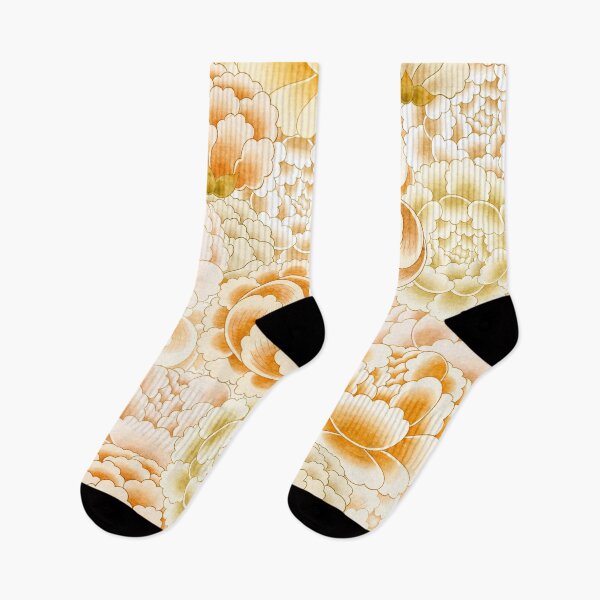 Item preview, Field of peony flowers - Burnt sienna type designed and sold by minsillust.