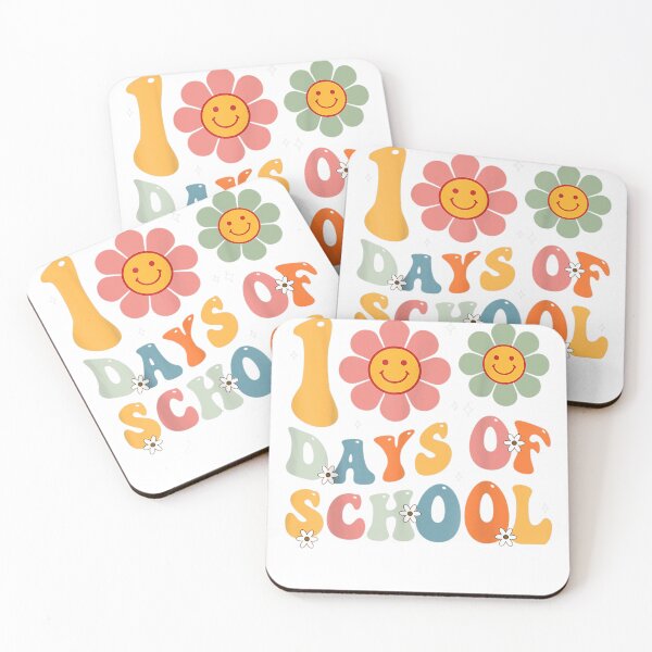 Item preview, Teacher Kids Retro Groovy 100 Days Happy 100th Day Of School T-Shirt designed and sold by zedbubblez.