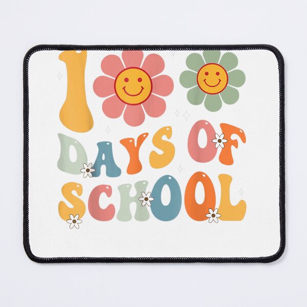 Item preview, Teacher Kids Retro Groovy 100 Days Happy 100th Day Of School T-Shirt designed and sold by zedbubblez.
