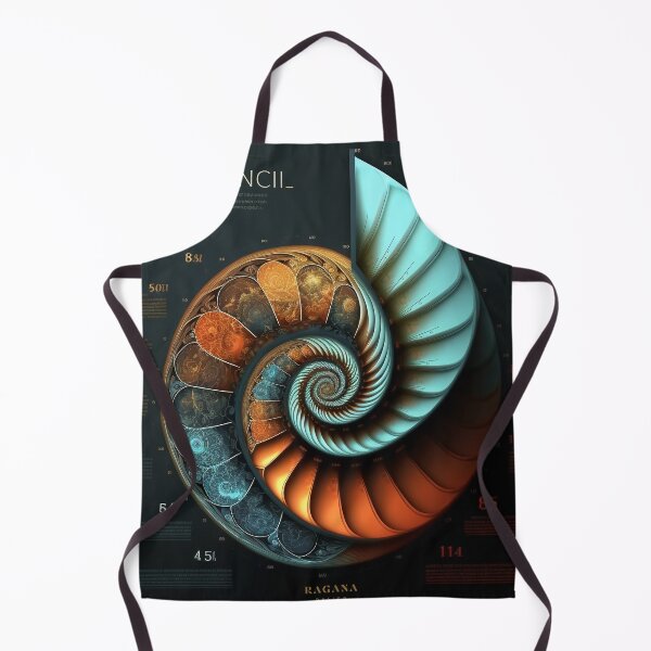 Artikelvorschau, Divine Spiral in Fibonacci Golden Ratio Colourful Infographic Style entworfen und verkauft von RAGANADesign.