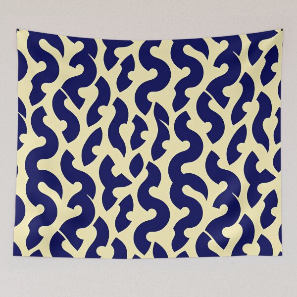 Item preview, blue leaf ornament designed and sold by rommir.