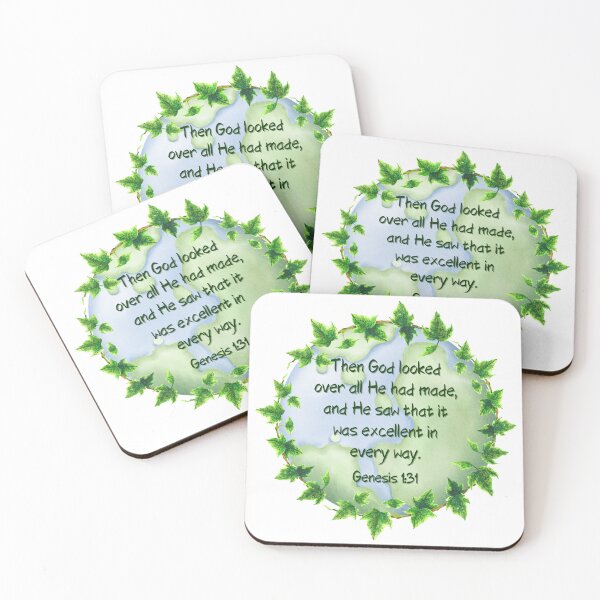 Item preview, Genesis 1:31 - Then God looked over all He had made, and He saw that it was excellent in every way designed and sold by FlutterByH.
