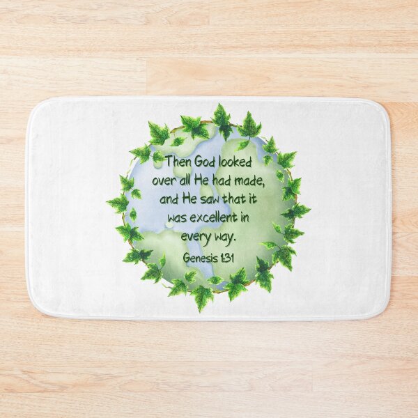Item preview, Genesis 1:31 - Then God looked over all He had made, and He saw that it was excellent in every way designed and sold by FlutterByH.
