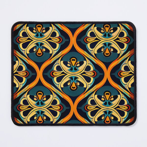 Artikelvorschau, Divine Victorian Complex Midcentury Modern Pattern Digital Painting entworfen und verkauft von CodeAndColors.