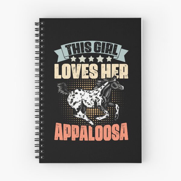 Item preview, This Girl Loves Her Retro Appaloosa Horse For An Appy Owner designed and sold by Nessshirts.