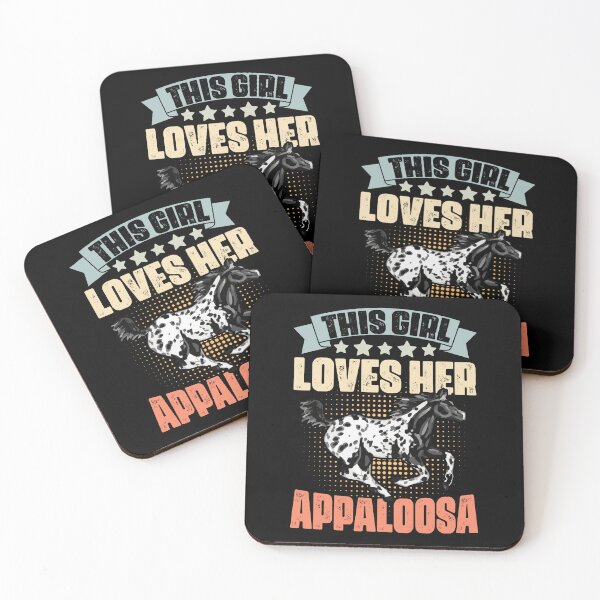 Item preview, This Girl Loves Her Retro Appaloosa Horse For An Appy Owner designed and sold by Nessshirts.