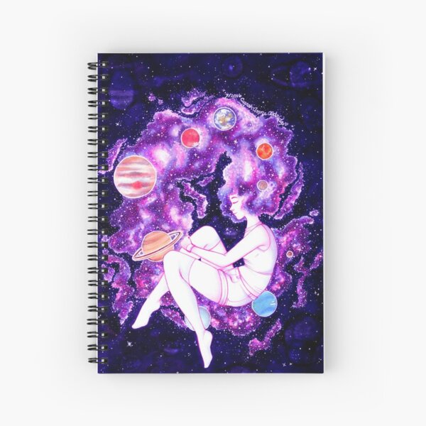 Galaxy Girl 2016 Spiral Notebook