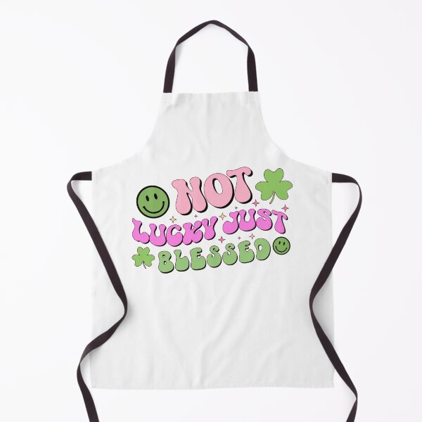 Item preview, NOT LUCKY JUST BLESSED - funny st patricks quote designed and sold by KatisDesign.