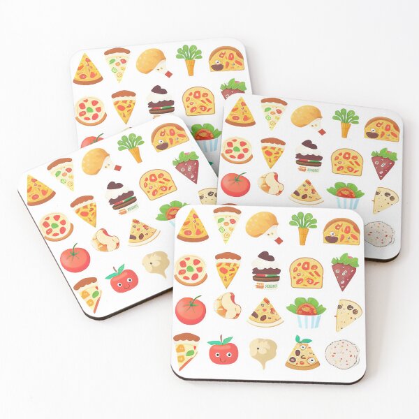 Artikelvorschau, #7 Niedliches Happy-Food-Aufkleberpaket entworfen und verkauft von KawaiiFoodArt.