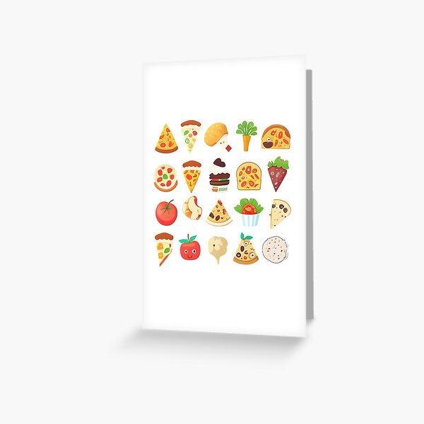 Item preview, #7 Cute happy food sticker pack designed and sold by KawaiiFoodArt.