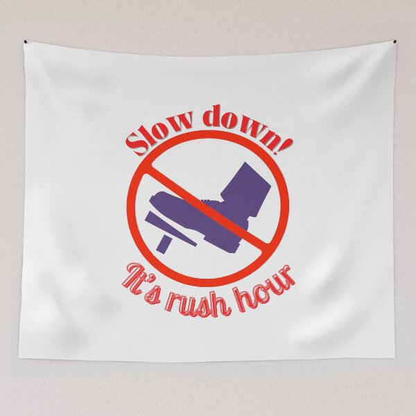 Item preview, Rush Hour Emoticon Tee: A Classic Funny Shirt for Men and Women designed and sold by teespedia.