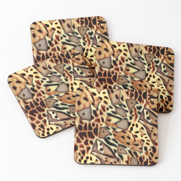 Item preview, Coarse Exotic Delicate Divine Animal Print Pattern Digital Painting designed and sold by CodeAndColors.