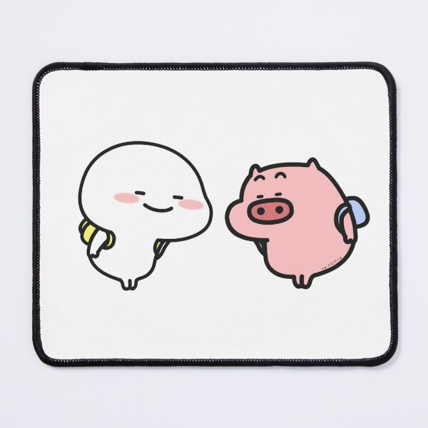 Item preview, Quby & Piggy - Salute designed and sold by YS-Prints.