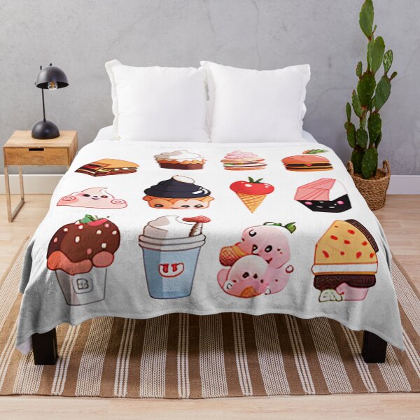 Item preview, #9 Cute happy food sticker pack designed and sold by KawaiiFoodArt.