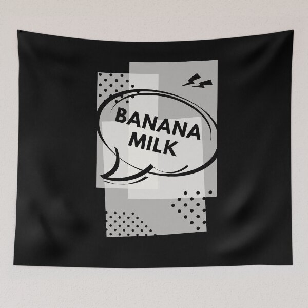 Item preview, Banana Milk in Pop Art Style designed and sold by lang-popart.