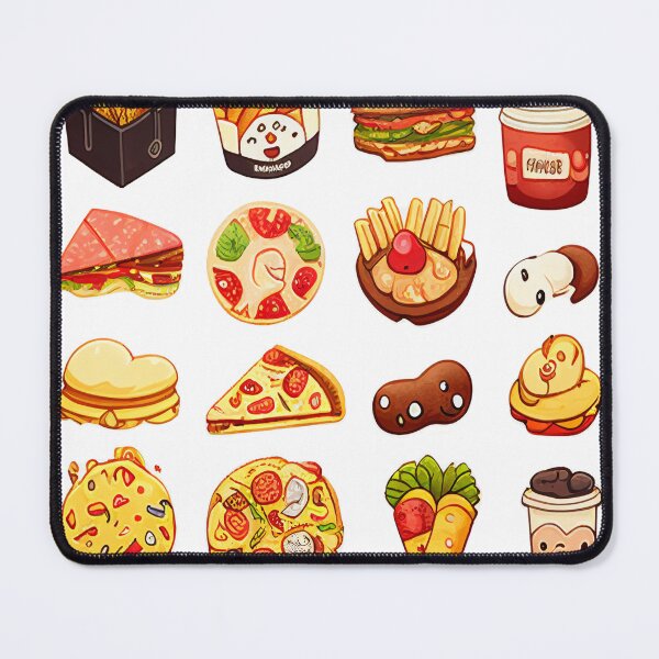 Item preview, #10 Cute happy food sticker pack designed and sold by KawaiiFoodArt.