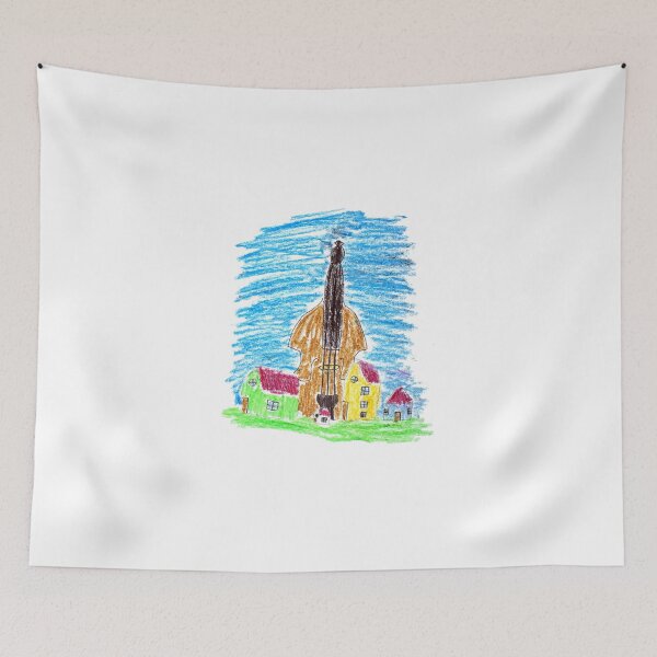 Item preview, Houses with violin designed and sold by MadeBySicilian.