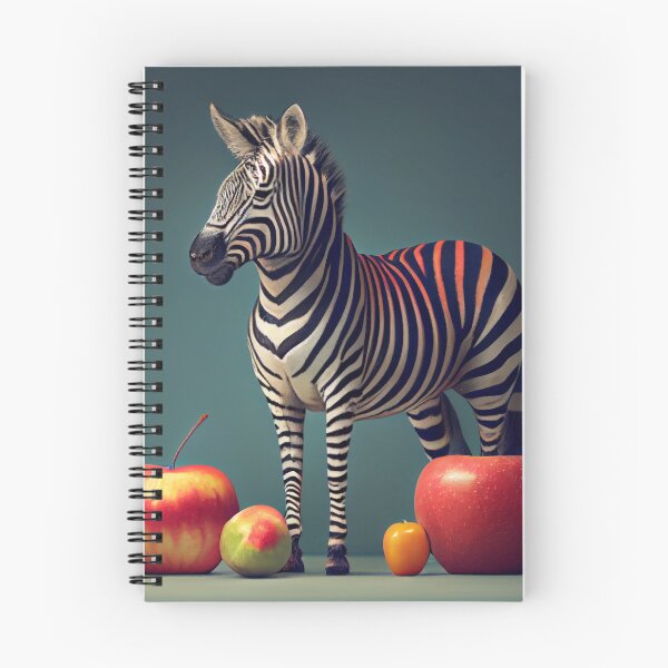 Item preview, Apples and Zebras and Cats Oh My Digital Painting designed and sold by CodeAndColors.
