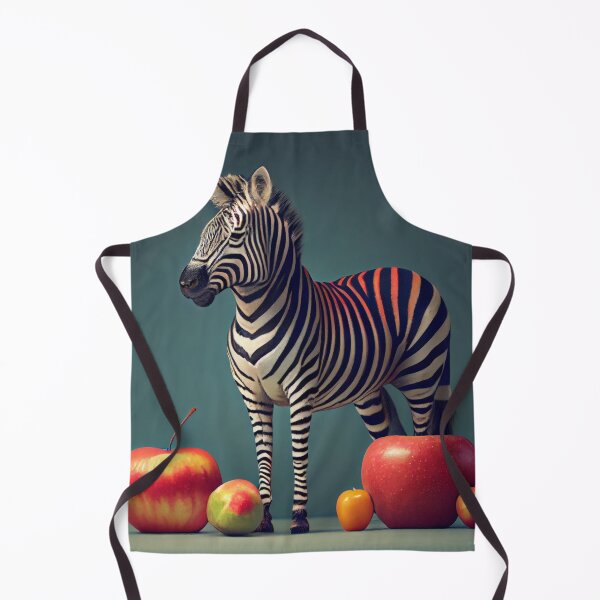 Artikelvorschau, Apples and Zebras and Cats Oh My Digital Painting entworfen und verkauft von CodeAndColors.