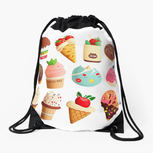 Item preview, #12 Cute happy dessert sticker pack designed and sold by KawaiiFoodArt.