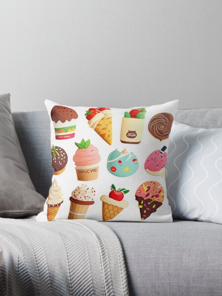 Item preview, #12 Cute happy dessert sticker pack designed and sold by KawaiiFoodArt.