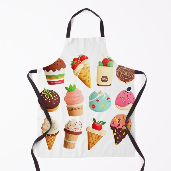 Artikelvorschau, #12 Süßes Happy Dessert Sticker Pack entworfen und verkauft von KawaiiFoodArt.