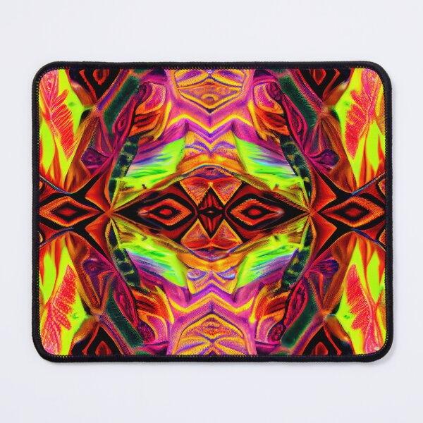 Artikelvorschau, Complex Light Psychedellic Grand Pacific Islander Pattern Digital Painting entworfen und verkauft von CodeAndColors.