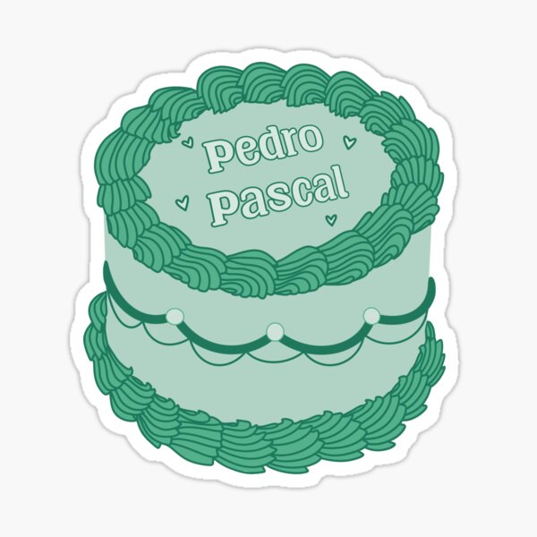 Item preview, Pedro Pascal Cake designed and sold by lollythefangirl.