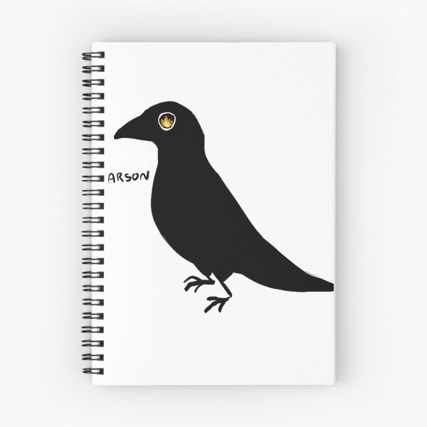 Item preview, Arson Crow designed and sold by Partially-Rye-P.