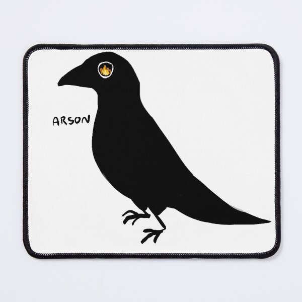 Item preview, Arson Crow designed and sold by Partially-Rye-P.