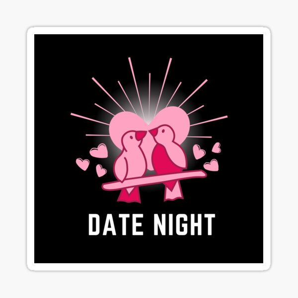 Date Night Planner Sticker - OnlineLabels