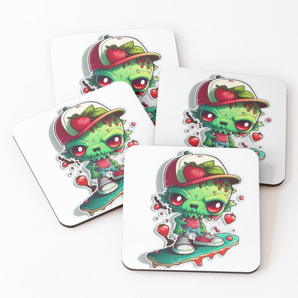 Item preview, Chibi Zombie halloween tae graffiti  monster sticker designed and sold by FunArt4You.