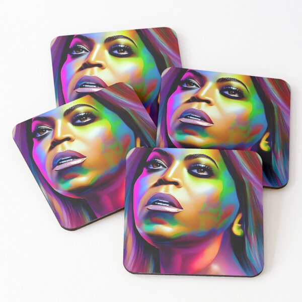 Item preview, Beautiful African American woman in hologram style designed and sold by Dalive.