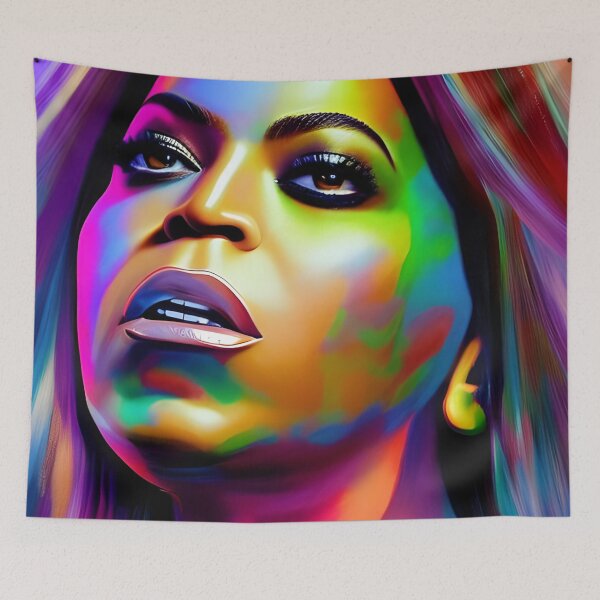 Item preview, Beautiful African American woman in hologram style designed and sold by Dalive.