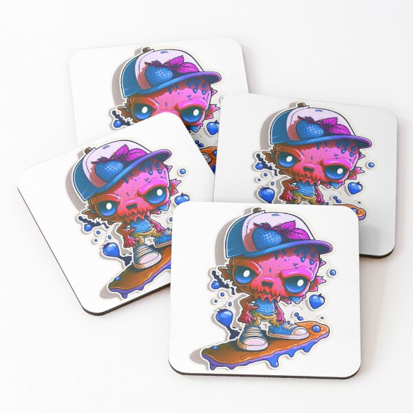 Item preview, Chibi Zombie halloween tae graffiti  monster sticker designed and sold by FunArt4You.
