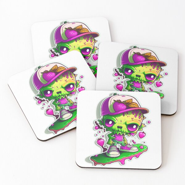 Item preview, Chibi Zombie halloween tae graffiti  monster sticker designed and sold by FunArt4You.