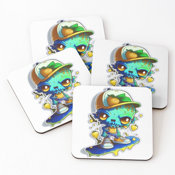 Item preview, Zombie halloween tae graffiti  monster sticker designed and sold by FunArt4You.