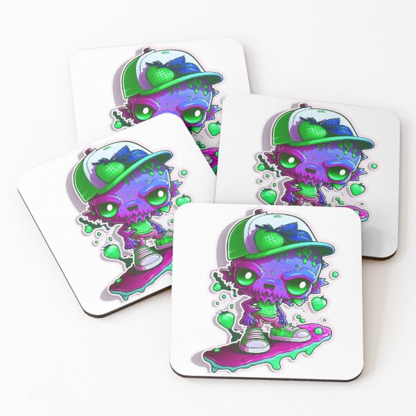 Item preview, Chibi Zombie halloween tae graffiti  monster sticker designed and sold by FunArt4You.