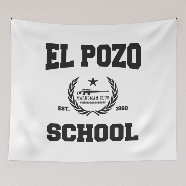 Item preview, El Pozo School Marksman Club PUBG designed and sold by Essenti4lgoods.