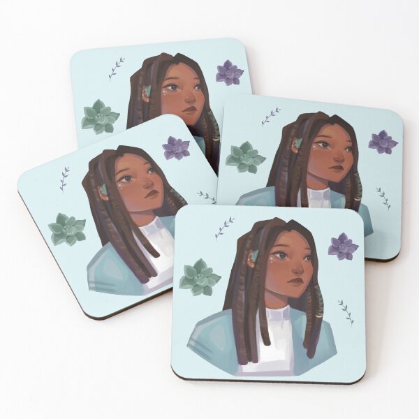Item preview, Girl with Succulent Plants designed and sold by Elixiaa.