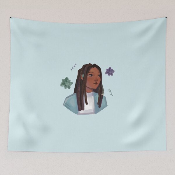 Item preview, Girl with Succulent Plants designed and sold by Elixiaa.