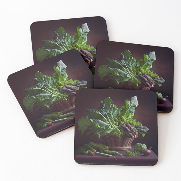 Item preview, A Harvest of Garden Greens Digital Painting designed and sold by CodeAndColors.