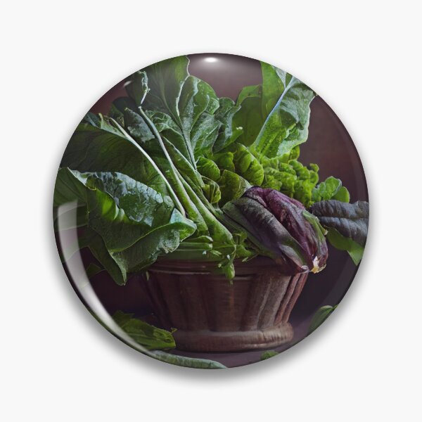 Item preview, A Harvest of Garden Greens Digital Painting designed and sold by CodeAndColors.