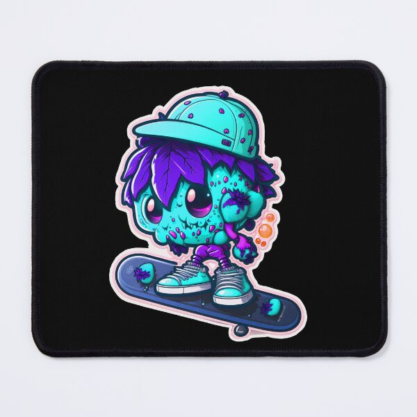 Item preview, Chibi Zombie halloween tae graffiti monster sticker designed and sold by FunArt4You.