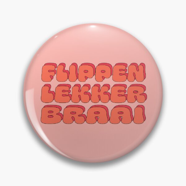 Item preview, Flippen Lekker Braai | Red designed and sold by AsteriskHouse.