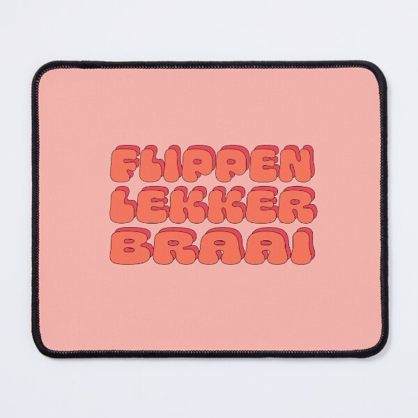 Item preview, Flippen Lekker Braai | Red designed and sold by AsteriskHouse.