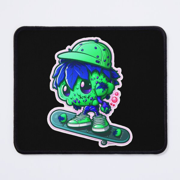 Item preview, Chibi Zombie halloween tae graffiti monster sticker designed and sold by FunArt4You.