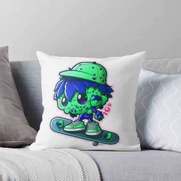 Item preview, Chibi Zombie halloween tae graffiti  monster sticker designed and sold by FunArt4You.