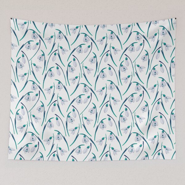 Item preview, Snowdrops designed and sold by Katerina Mitkova Kirilova.